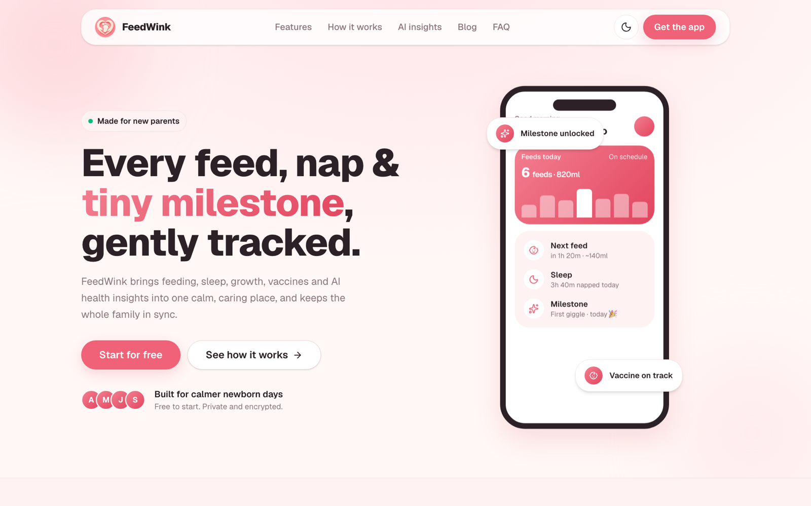FeedWink — screenshot